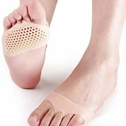 Insoles Forefoot Pads for Women High Heel Shoes Foot Blister Care Toes Insert Pad Silicone Gel Insole Cushions Pain Relief Splin
