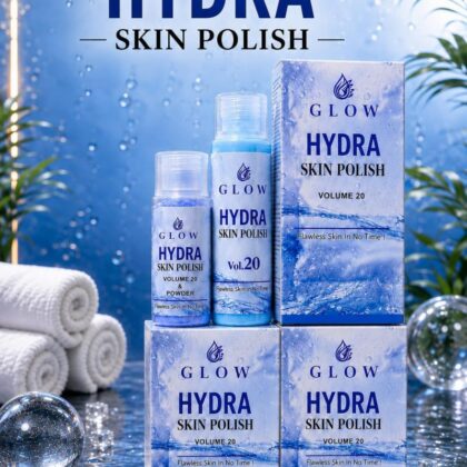 Glow Hydra Skin Polish Volume 20 | Hydrating Skin Polish for Soft, Smooth & Radiant-Looking Skin | Professional Beauty Care