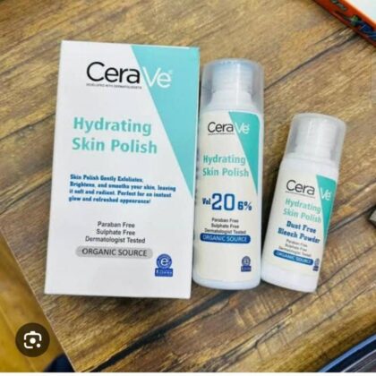 CeraVe Hydrating Skin Polish 20% | Gentle Exfoliating Skin Polish | Smooth, Soft & Radiant-Looking Skin | Dermatologist Tested