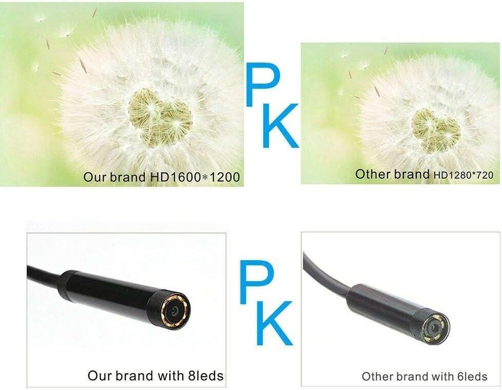 3-in-1 USB Endoscope Type-C Inspection Camera for Industrial HD Cameras Endoscope