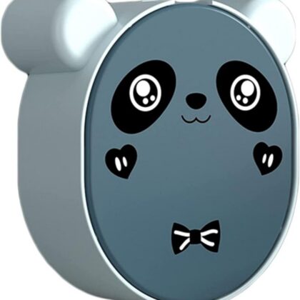 Cute Panda Soap Dish Holder With Drain Wall Mounted Soap Box
