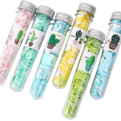 Travel Portable Hand Flower Soap Hand washing Small Soap Tablets Tourism Paper Soap