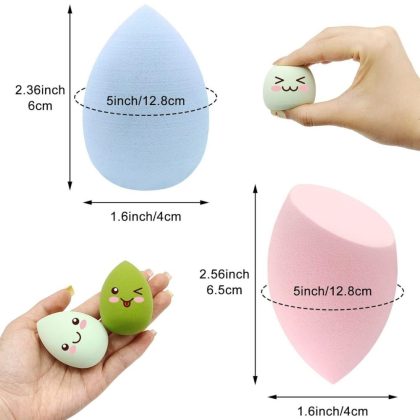 Beauty Blenders Makeup Sponge Set Foundation Blending Beauty Blenders Flawless For Liquid Cream And Powder Multi Colored Makeup Beauty Blenders