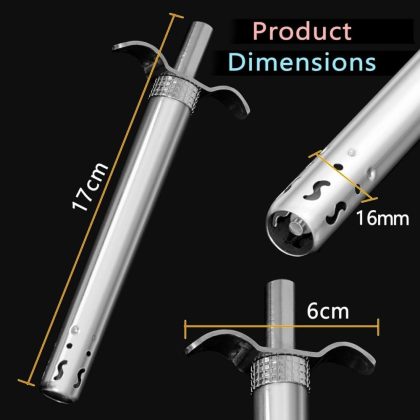 Stove Spark Lighter Stainless Steel Metallic Kitchen Lighter Steel Gas Burner Multipurpose Cooking Lighter
