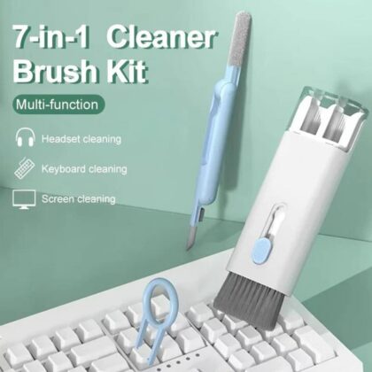 7 In 1 Computer Keyboard Cleaner Brush Kit Earphone Cleaning Pen For Headset Keyboard Cleaning Tools Cleaner Keycap Puller