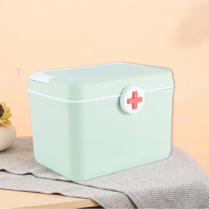 Medicine Box Family Household Large capacity Multi layer Drug Medicine Storage Box