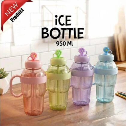 Random Colour High Quality Plastic Made 950 ML Sip & Drink Tumbler Sipper Beautiful Water Bottle Trending Tumbler