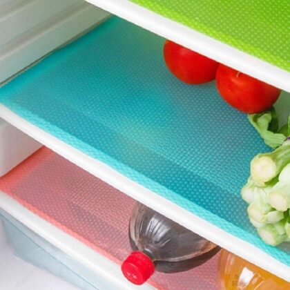 Refrigerator Mats Washable Shelf Liners Cabinet Liner Drawer Liners Cupboard Liners Fridge Mats Waterproof Anti Skid