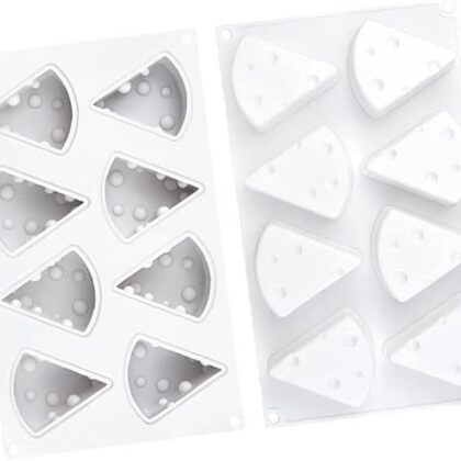 3D Silicone Molds Cheese Shaped for Baking Dessert Mousse Cake Pan Pastry