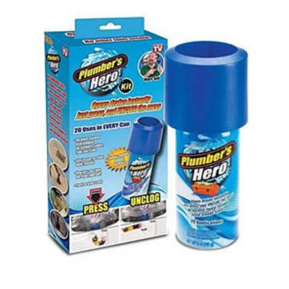 Plumbers Hero Kit Unclog Drains Instantly