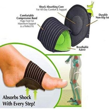Arch Support Cushion Shock Absorber Relief Pain Feet Care Instep pad