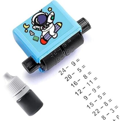 Teaching Stamp 2 In 1 Fill In The Blank Roller Reusable Math Roller Stamp Design Digital Stamp Within 100 Math Practice