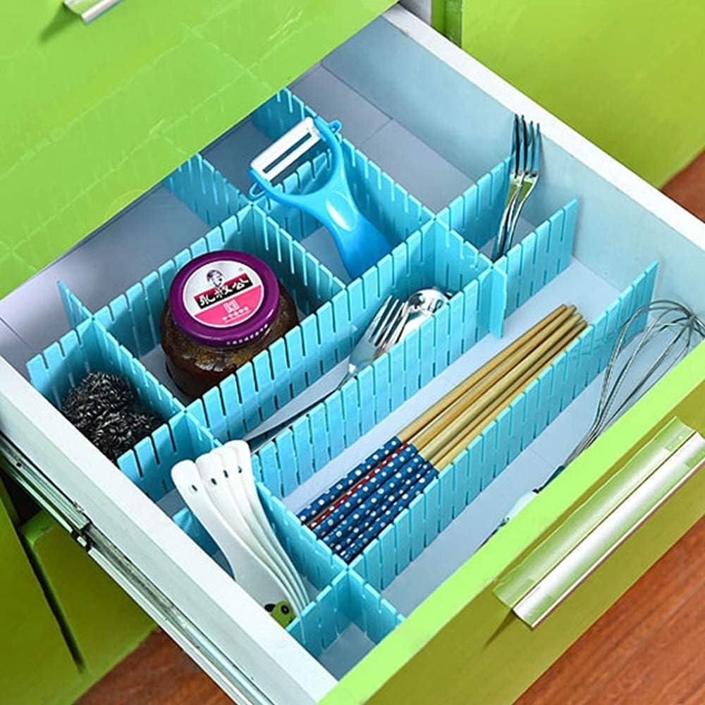 Adjustable New Drawer Organizer Home Kitchen Board Divider Makeup Storage Box