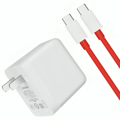 65 watt WARP Charger for OnePlus All Models With Data Cable Warp Charger for OnePlus with Fast Charging Cable USB C to USB C 65W Power Adapter