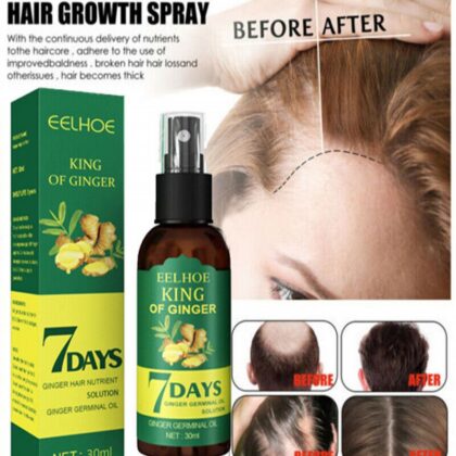 7 Days spray Hair Growth Germinal Serum Oil Natural Hair Treatment Effective Fast Growth Hair Care 30ML