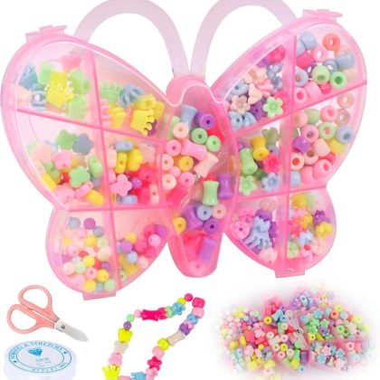 Colorful DIY Bracelet Letter Beads Set for Name Bracelets Jewelry Making Arts