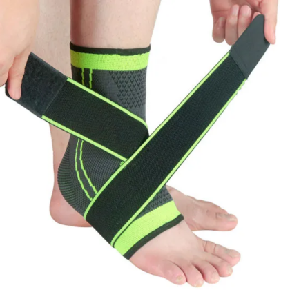 1 Pcs Sports Ankle Support Compression Ankle Brace Protector Running Soccer Basketball Gym Ankle Stabilizer Bandage Strap