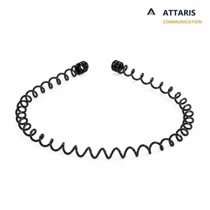 Hair Band Zigzag and Ring Spring Metal Pack Of 2
