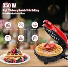 Electric Waffle Maker Non Stick Easy Clean