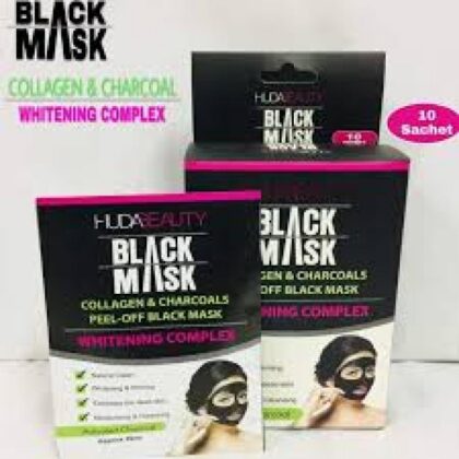 10 Pcs Huda Beauty Charcoal and Peel Off Black Mask
