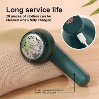 Lintluxy, Lintluxy Lint Remover, Portable Lint Remover, Rechargeable Sweater Fabric Pill Shaver for Sweater (green)