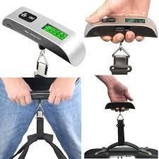 Digital Luggage Scales Handheld Travel Weight Scale LCD Display