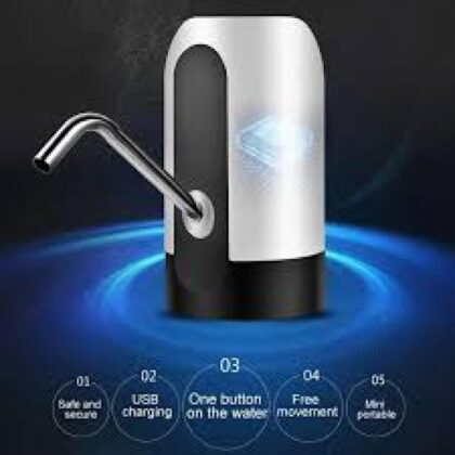 Electric Water Dispenser Pump Automatic Water Bottle Pump USB Charging Water Pump One Click Auto Switch Drink Pump Dispenser