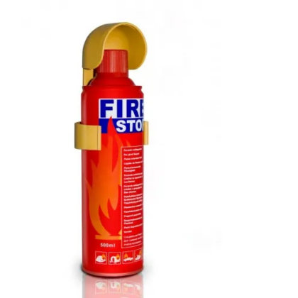 Fire Stop Spray 500 ml Portable firee Extinguisher Can Stop firee Safety Foam Non Toxic Environmentally Safe Ozone Friendly Formula Easy To Operate And Enjoys High firee Fighting Efficiency And Long Term Storage