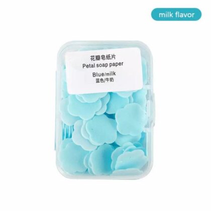 Flower soap big Box Travel Friendly Disposable Hand Wash