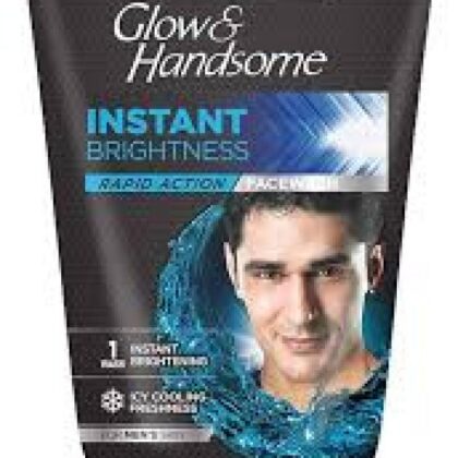 Glow And Handsome Instant Brightness Mens Face Wash
