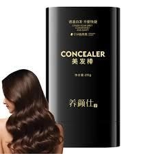 Hair Concealer Brush - for Gray Hair Coverage, Helps Blacken Hair, Non-Sticky, Improves Hair