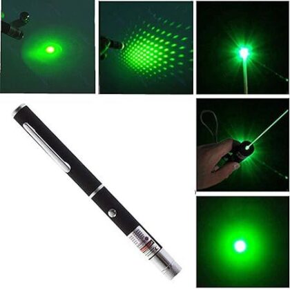Metal Green Multipurpose Laser Light With Designing Disco Pointer Pen Laser 10 kilometer Range