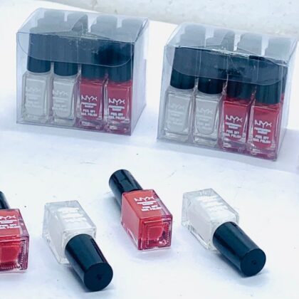 pack of 12 NYX Peel Off Nail Polish Out Class Quality