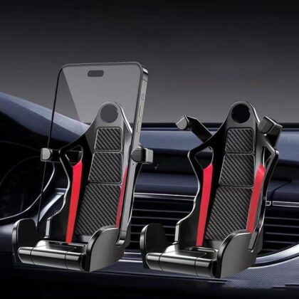 Racing Phone Holder for Cars Air Vent Phone Mount for Navigation Car Vent Phone Holder Compact Phone Stand for Suvs Cell Phone Mount for Cars