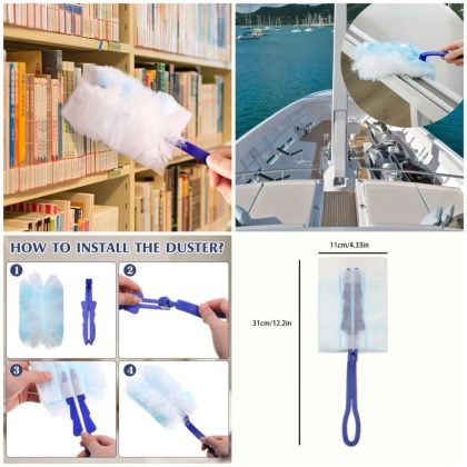 Static Dusting Brush Handheld Suitable for Living Room Bedroom