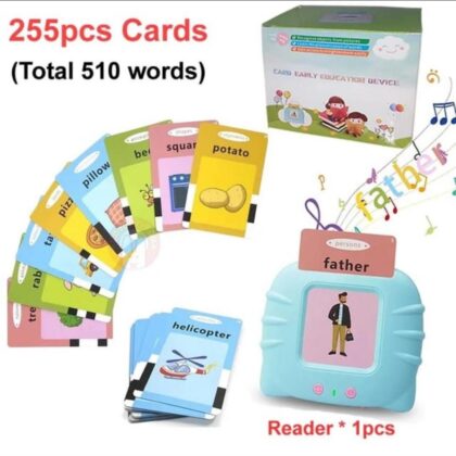 Talking Flash Cards Educational Toy Kids Early Education Talking Flash Cards Talking Flash Cards